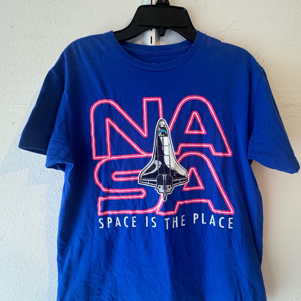 Blue Short Sleeve Kids T-Shirt